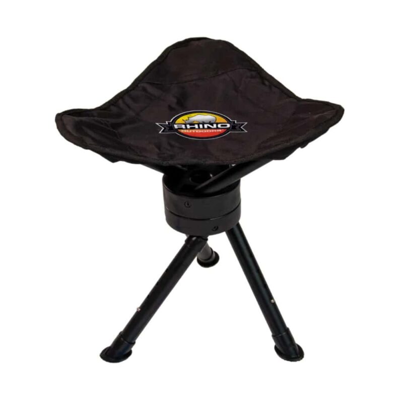 Hunting Swivel Stool with Adjustable Legs - Image 2