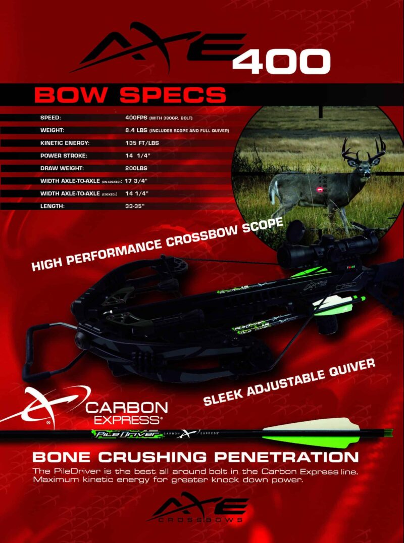 AXE 400 Crossbow Package - Image 5