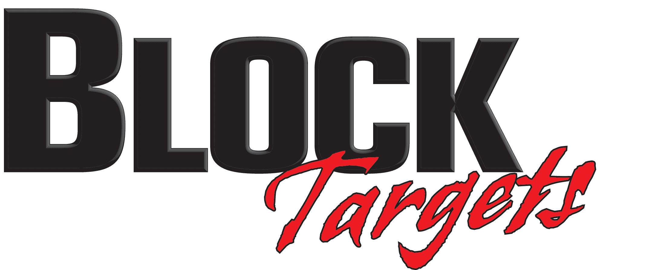 Block Targets logo featuring a white deer