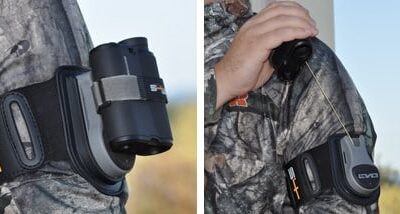 SideWinder EVO Deluxe Arm Band in use