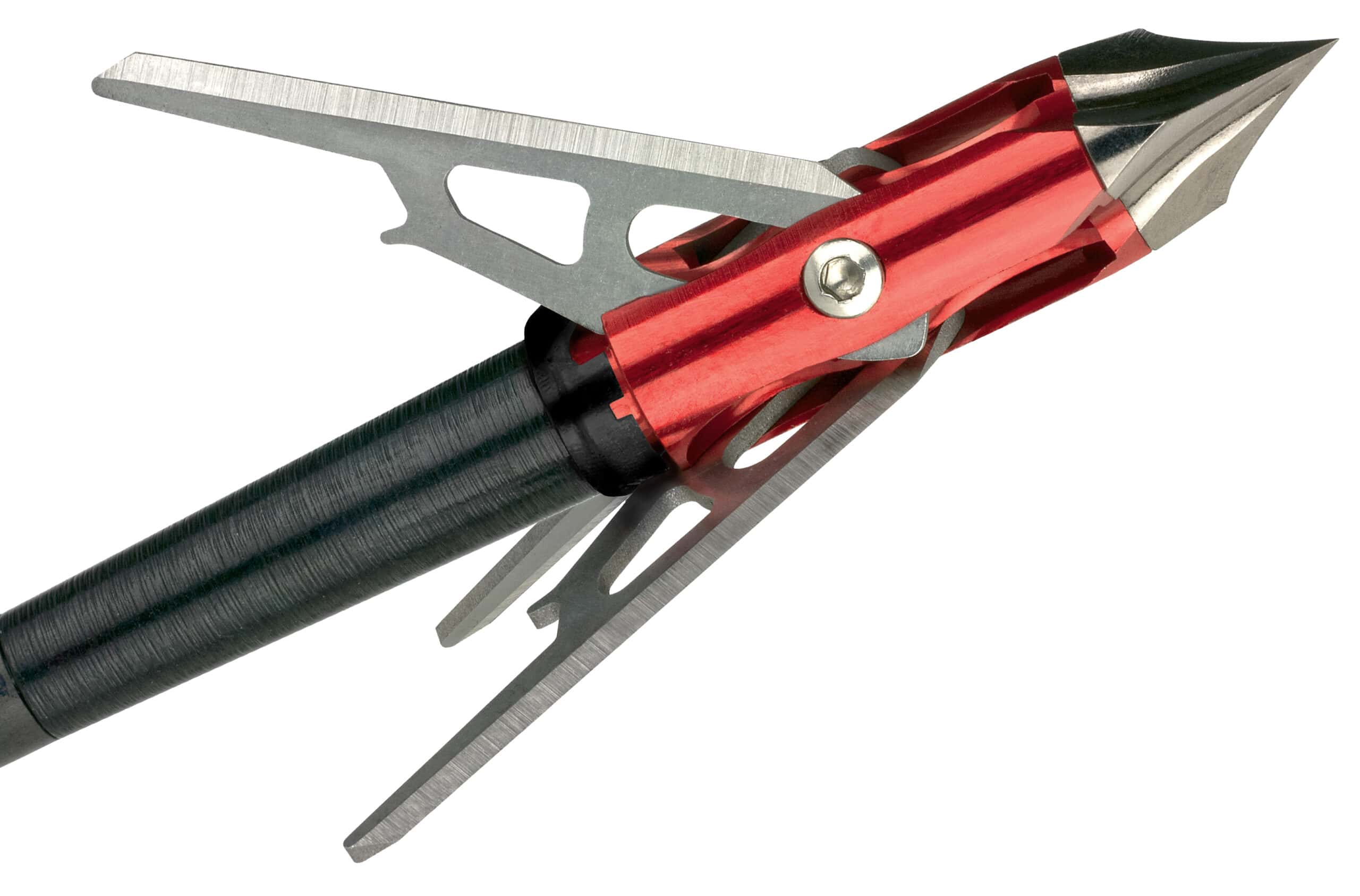 Rage 3-blade chisel tip broadhead for reliable performance in bowhunting