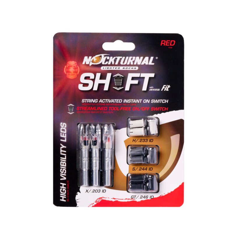 Shift Universal - Red Lighted Nock - 3-Pack - Image 4