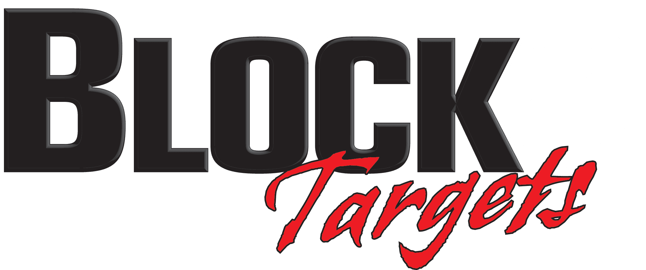Block Targets logo featuring a white deer