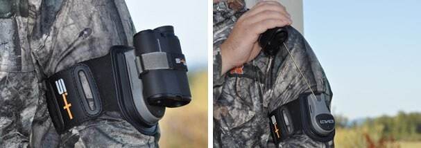 SideWinder EVO Deluxe Arm Band in use