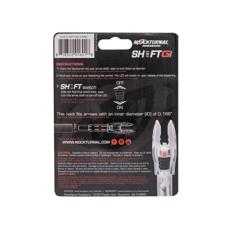 G Nock Shift Red 3pk - Image 3