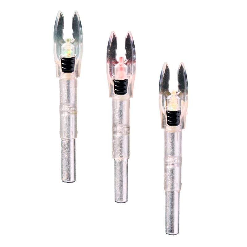 Shift Universal - Strobing Red & Green Lighted Nock 3-Pack - Image 3