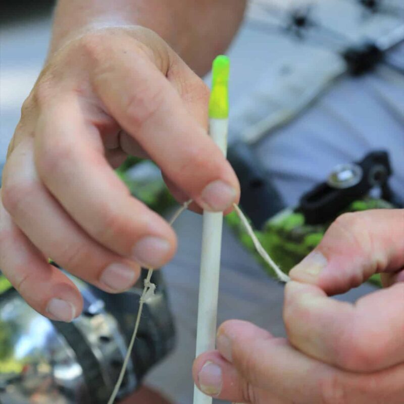 Muzzy Classic White Fish Arrow - Image 4