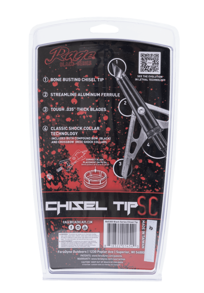 Black Series Chisel 2in 3pk - Image 9
