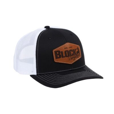 Block Hat Black/White